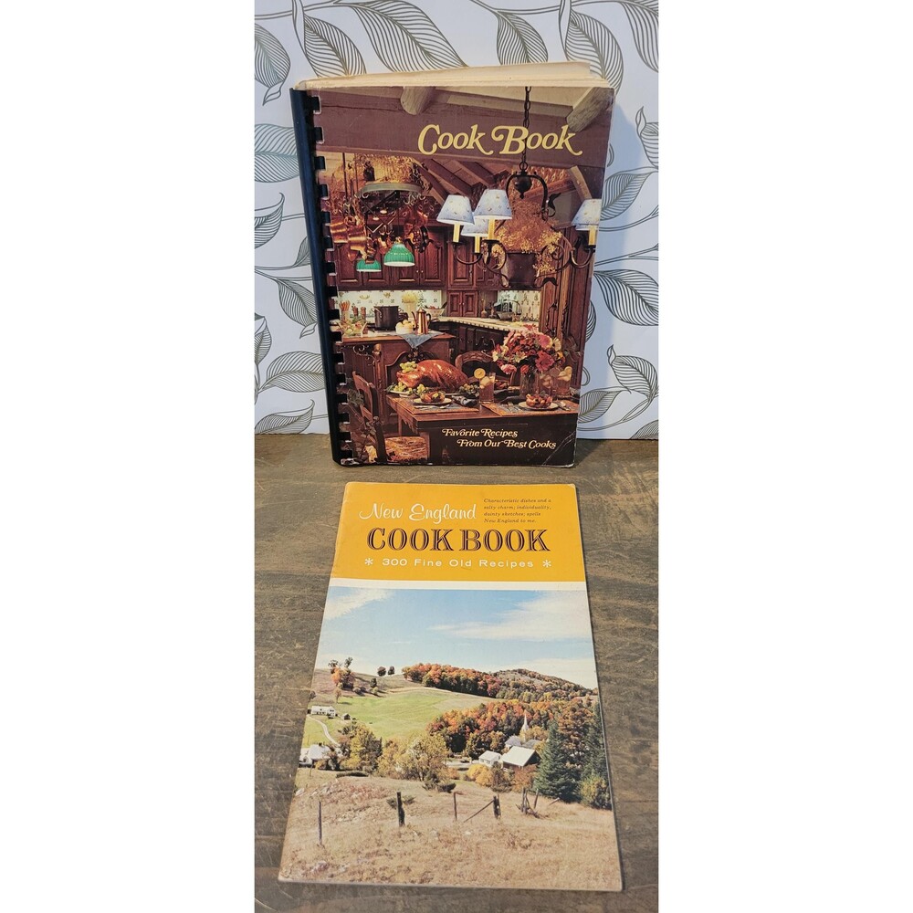 Vgt Cookbook Lot Favorite Recipes Best Cooks New England 300 Fine Old Recipes